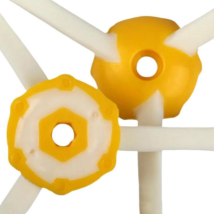 8pcs /Set For IRobot Roomba 700/780 Series Sweeping Robot Accessories 4 HEPA Filter +2 Side Brush +1pair Main Brush(Yellow) - For iRobot Accessories by buy2fix | Online Shopping UK | buy2fix