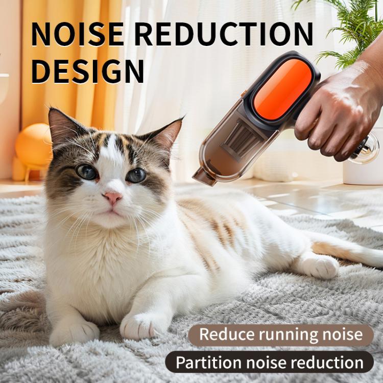 HD001 Portable Multifunctional Car Cordless Vacuum Cleaner Safety Hammer Suction Blower All In One Machine, Style: Brushed - Vacuum Cleaner by buy2fix | Online Shopping UK | buy2fix