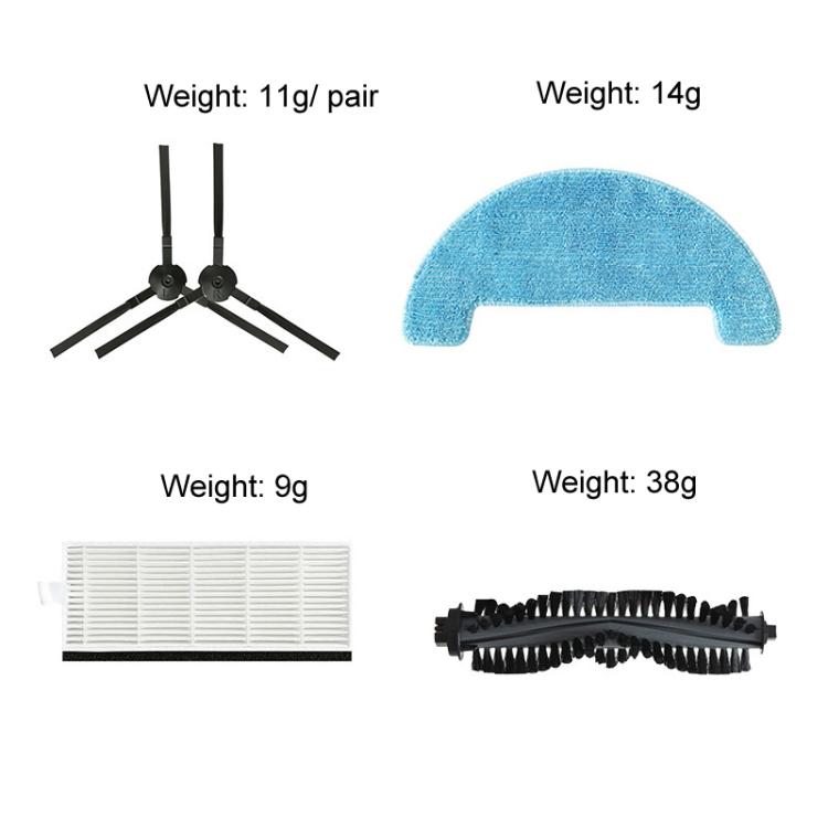 For ILIFE A4S / A40 / ECOVACS CEN550 Sweeping Robot Vacuum Cleaner Accessories Main Brush Cover - For ILIFE Accessories by buy2fix | Online Shopping UK | buy2fix