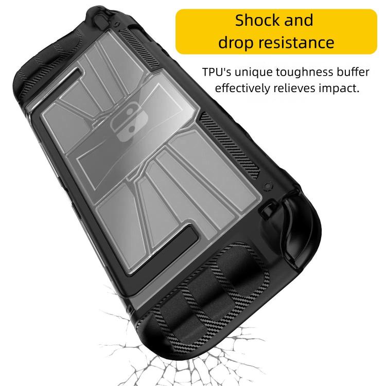 For Nintendo Switch 2 Game Console TPU + PC One-piece Case Shockproof Shell(White) - Cases by buy2fix | Online Shopping UK | buy2fix