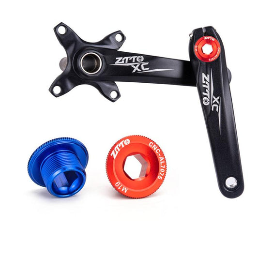 2pcs ZTTO Bicycle Aluminum Alloy Crank Cover Mountain Bike Crank Screws, Style: M20 Blue - Screws by ZTTO | Online Shopping UK | buy2fix