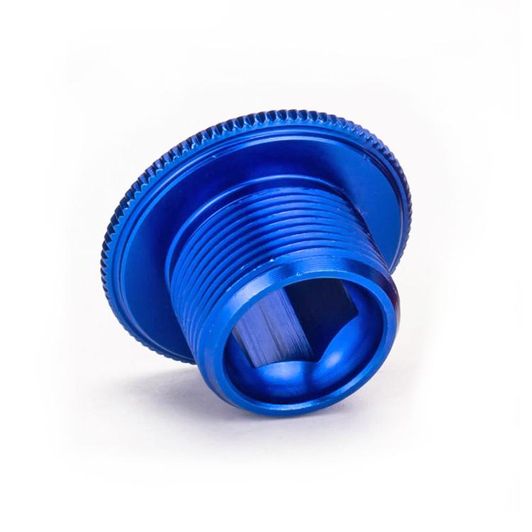 2pcs ZTTO Bicycle Aluminum Alloy Crank Cover Mountain Bike Crank Screws, Style: M19 Blue - Screws by ZTTO | Online Shopping UK | buy2fix
