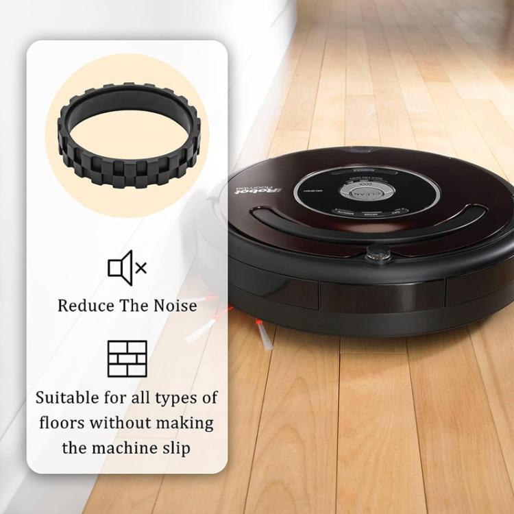 For IRobot Roomba 5/6/7/8/9 Series Walking Wheels Vacuum Cleaner Accessories Left+Right Wheel-Blue - For iRobot Accessories by buy2fix | Online Shopping UK | buy2fix