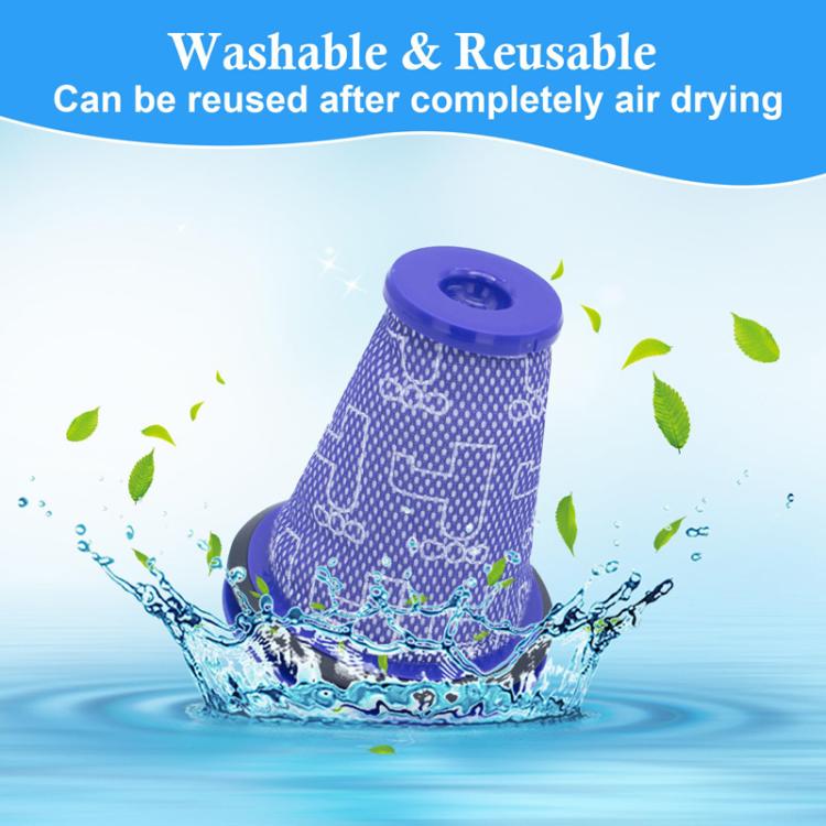 Vacuum Cleaner Pre-Filter HEPA Filter Replacement For Dyson CY18 / CY22 / CY23 / CY24 / CY25 / DY75 / DY77 / DY78(Purple) - For Dyson Accessories by buy2fix | Online Shopping UK | buy2fix