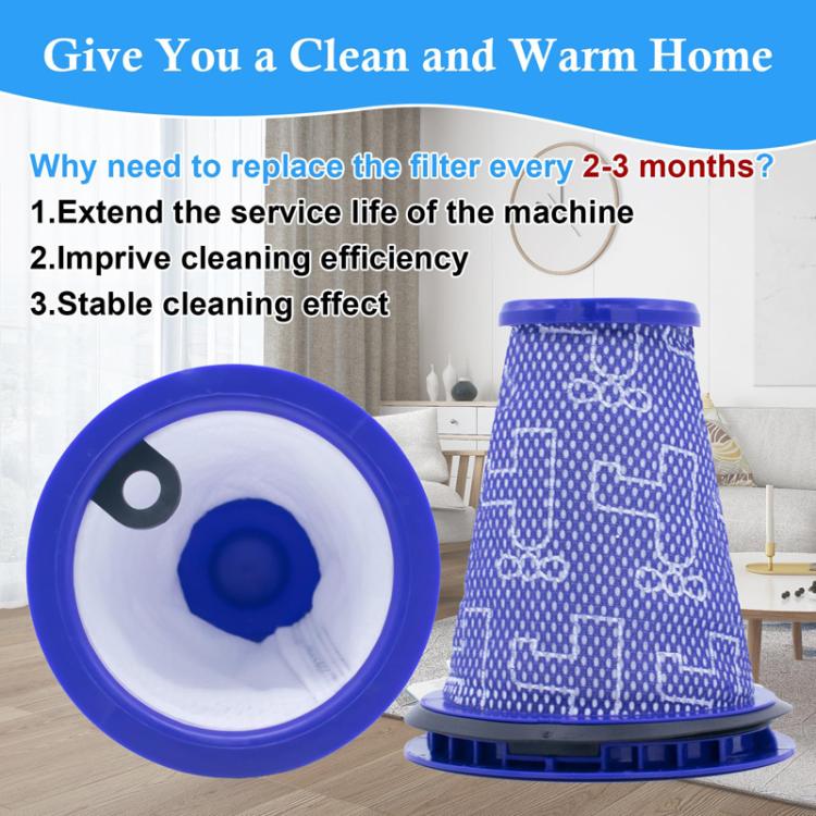 Vacuum Cleaner Pre-Filter HEPA Filter Replacement For Dyson CY18 / CY22 / CY23 / CY24 / CY25 / DY75 / DY77 / DY78(Purple) - For Dyson Accessories by buy2fix | Online Shopping UK | buy2fix