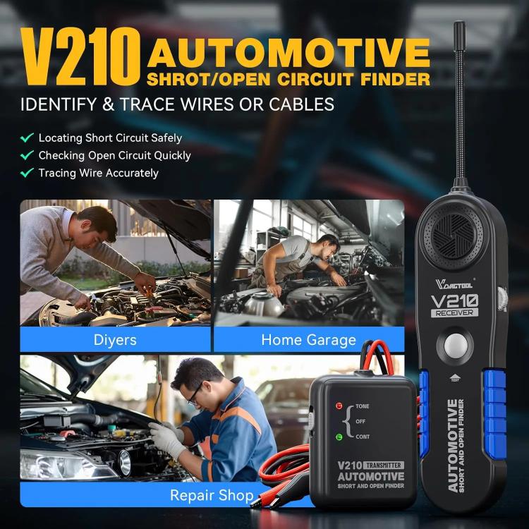 VDIAGTOOL 6-42V Automotive Circuit Tester(V210) - Electronic Test by VDIAGTOOL | Online Shopping UK | buy2fix