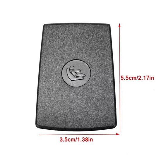 52207319686 For BMW F30 F31 3-Series Rear Child Seat Safety Anchor Cover(Black) - Others by buy2fix | Online Shopping UK | buy2fix