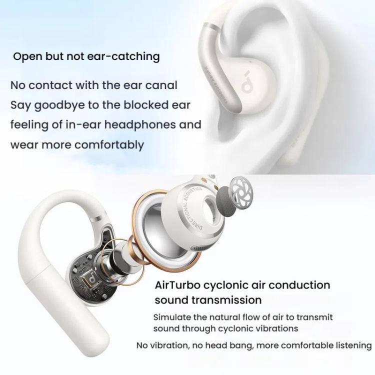 ANKER A3872 Soundcore AeroFit Open Comfort Wear Wireless Bluetooth Earphones(Pink) - Bluetooth Earphone by ANKER | Online Shopping UK | buy2fix