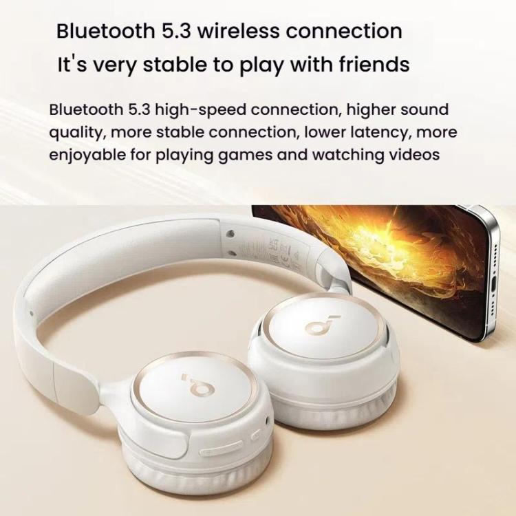 Soundcore H30i A3012 Headband Wireless Bluetooth Headset(Black) - Headset & Headphone by Soundcore | Online Shopping UK | buy2fix