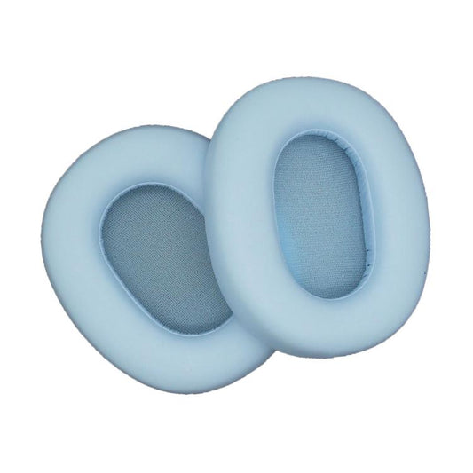 For Edifier W830NB 1pair Bluetooth Headset Leather Sponge Cover Earmuffs(Blue) - Earmuff & Pad by buy2fix | Online Shopping UK | buy2fix