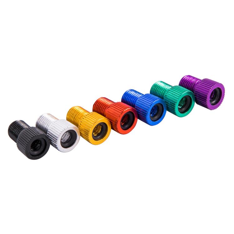 10pcs ZTTO Mountain Road Bicycle Presta To Schrader Valve Converter Kit(Blue) - Tire Valve Caps by ZTTO | Online Shopping UK | buy2fix