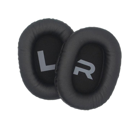 For Somic G936N / G936Pro Commander 1pair Headphones Earmuffs Sponge Covers(Black Leather) - Earmuff & Pad by buy2fix | Online Shopping UK | buy2fix