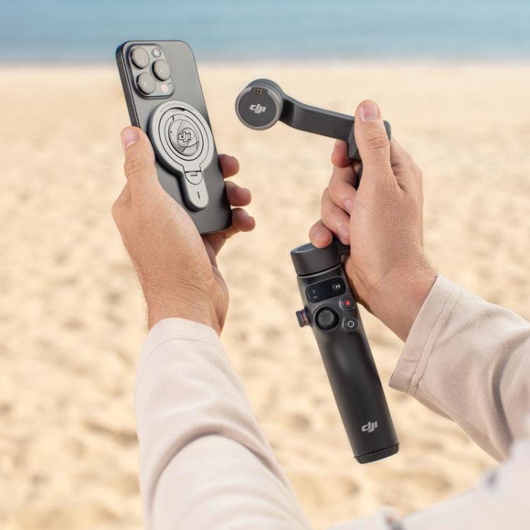 Original DJI OM Magnetic Quick-Release Mount for iPhone Users - by DJI | Online Shopping UK | buy2fix