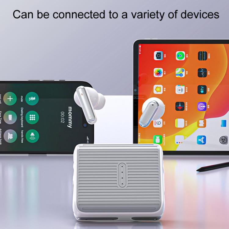 XG16 In-Ear Long-Life Couple Two-In-One Bluetooth Wireless Earphones Two Pairs Of Earphones(Black) - Bluetooth Earphone by buy2fix | Online Shopping UK | buy2fix