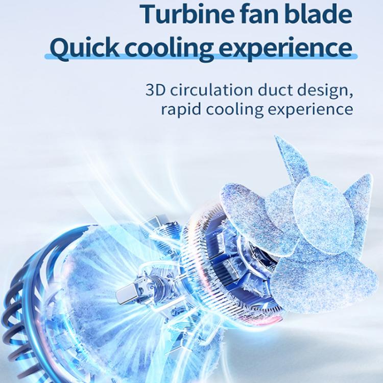 360-Degree Rotation Foldable Handheld Desk Fan Wall Mounted Rechargeable Portable Mini Fan(White) - Electric Fans by buy2fix | Online Shopping UK | buy2fix