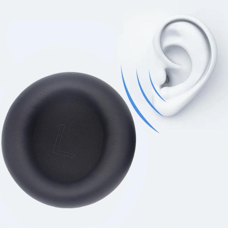 For Alienware AW920H 1pair Headphones Leather Cover Sponge Cover Earmuffs(Black) - Earmuff & Pad by buy2fix | Online Shopping UK | buy2fix
