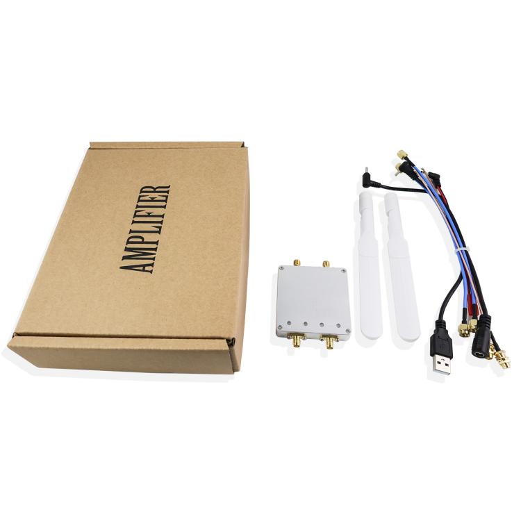 EDUP EP-AB023 2.4G+2.4G WiFi Signal Amplifier Remote Control Dual Channel 4W Expander - Broadband Amplifiers by EDUP | Online Shopping UK | buy2fix