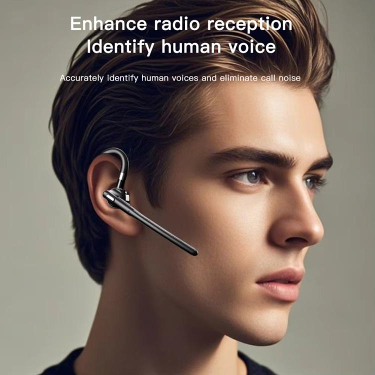 YYK-526 On-Ear Bluetooth Earphone AI Noise Reduction HD Talking Business Earphone - Bluetooth Earphone by buy2fix | Online Shopping UK | buy2fix