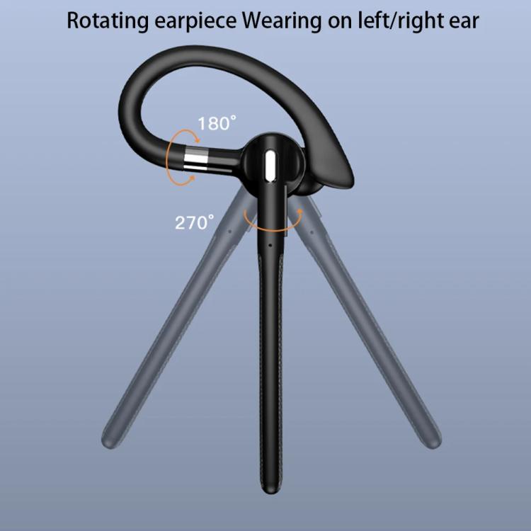 YYK-526 On-Ear Bluetooth Earphone AI Noise Reduction HD Talking Business Earphone - Bluetooth Earphone by buy2fix | Online Shopping UK | buy2fix
