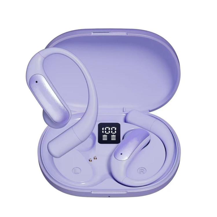 M127 AI Smart Translation Bluetooth Earphones(Purple) - by buy2fix | Online Shopping UK | buy2fix
