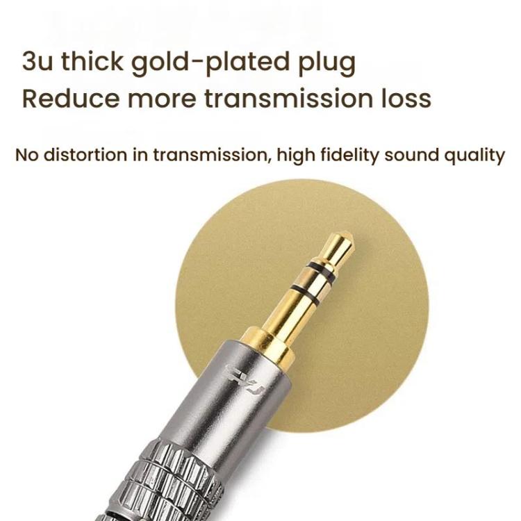 CVJ TS800 Eight Strands Copper Silver Plated Interchangeable Audio Plugs Headphone Upgrade Cable, Style: Type-C S Pin - Cable & Splitter by CVJ | Online Shopping UK | buy2fix