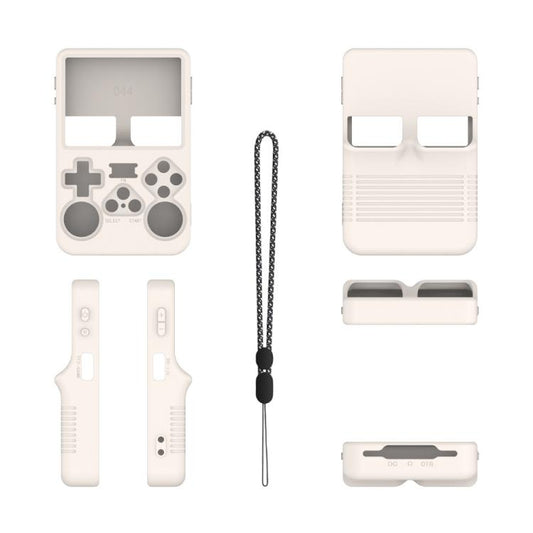 For ANBERNIC R36S Handheld Game Consoles Dustproof Silicone Protective Cover(Beige) - Cases by buy2fix | Online Shopping UK | buy2fix