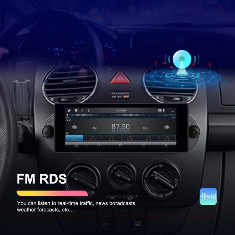 For Volkswagen Beetle 2002-2010 6.86 inch 2+64G Horizontal Screen Android Car Player, Spec: Standard+AHD+Microphone - Car MP3 & MP4 & MP5 by buy2fix | Online Shopping UK | buy2fix