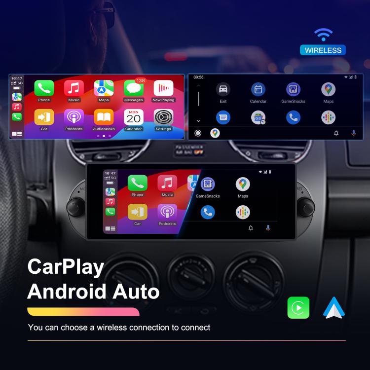 For Volkswagen Beetle 2002-2010 6.86 inch 2+64G Horizontal Screen Android Car Player, Spec: Standard+AHD+Microphone - Car MP3 & MP4 & MP5 by buy2fix | Online Shopping UK | buy2fix