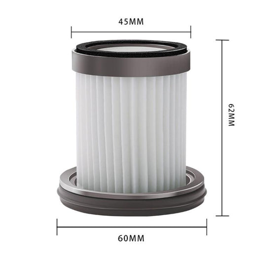 For Puppy T11 / T11 Pro / Rinse Accessory Cordless Vacuum Cleaner Mite Filter Hepa Filter(White) - For Puppy Accessories by buy2fix | Online Shopping UK | buy2fix
