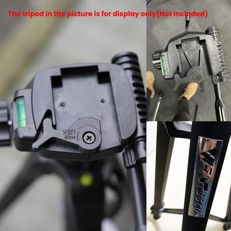 43.3mm Quick Release Plate For WeiFeng WT3560 ST3560 Tripod - Quick Release Plate by buy2fix | Online Shopping UK | buy2fix