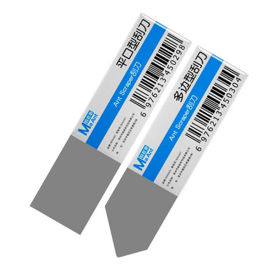 MaAnt Flat Solder Paste Scraper Tin Paste Remover Blade Stainless Steel Scraper Tin Removal Tool - Crowbar by MaAnt | Online Shopping UK | buy2fix