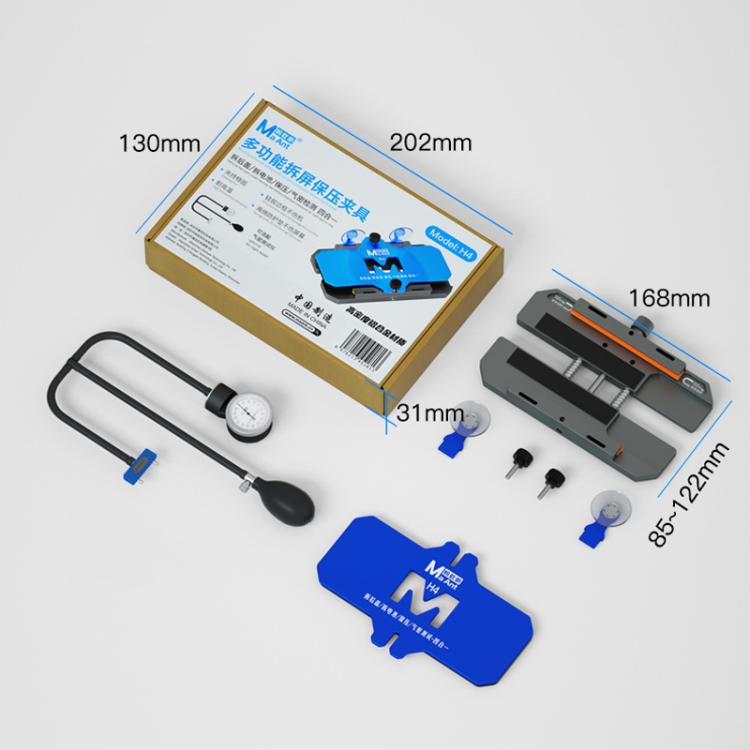 MaAnt H4 Fixture+Airtight Cell Phone Fixing Fixture Screen Side Hanging Fixture - Repair Fixture by MaAnt | Online Shopping UK | buy2fix