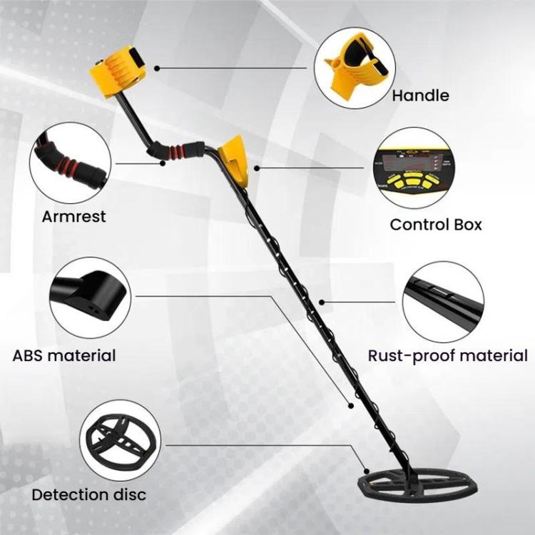 Goint MD6350 Handheld Underground Metal Detector Outdoor Archaeology Waterproof Treasure Hunting Detector(Without Battery) - Metal Detector by Goint | Online Shopping UK | buy2fix