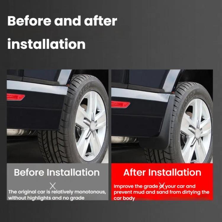 Car Tire Soft Rubber Mudguard For BMW MINI Clubman 2022 - Wheels Tires & Parts by buy2fix | Online Shopping UK | buy2fix