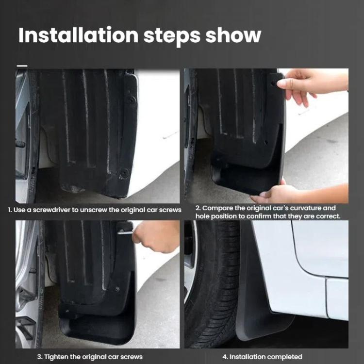 Car Tire Soft Rubber Mudguard For BMW MINI Clubman R55/R56 2007-2021 - Wheels Tires & Parts by buy2fix | Online Shopping UK | buy2fix