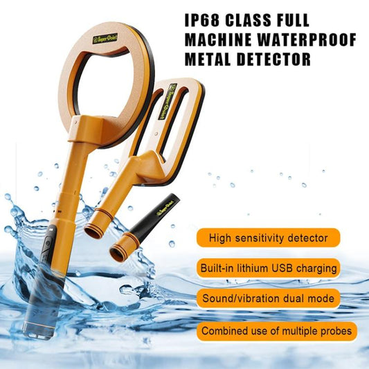 Goint IP960 Handheld 3 In 1 Metal Detector Outdoor Treasure Hunting Pulse Waterproof Rechargeable Gold Detector - Metal Detector by Goint | Online Shopping UK | buy2fix