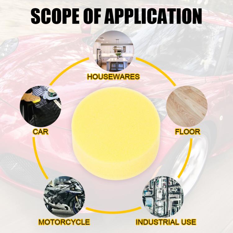 5sets Car Household Metal Glass Cleaning Water-Absorbing Sponge Towel - Car washing supplies by buy2fix | Online Shopping UK | buy2fix