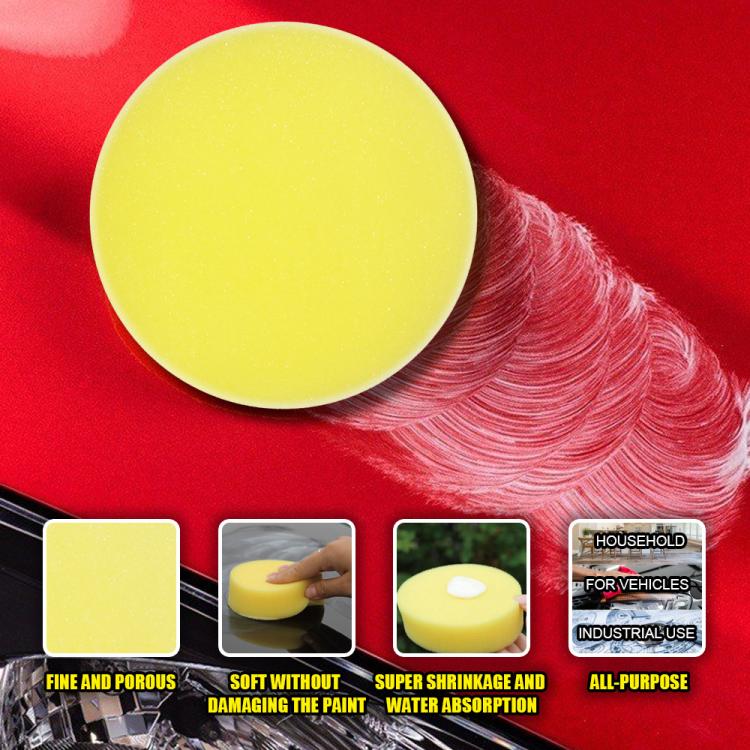 5sets Car Household Metal Glass Cleaning Water-Absorbing Sponge Towel - Car washing supplies by buy2fix | Online Shopping UK | buy2fix