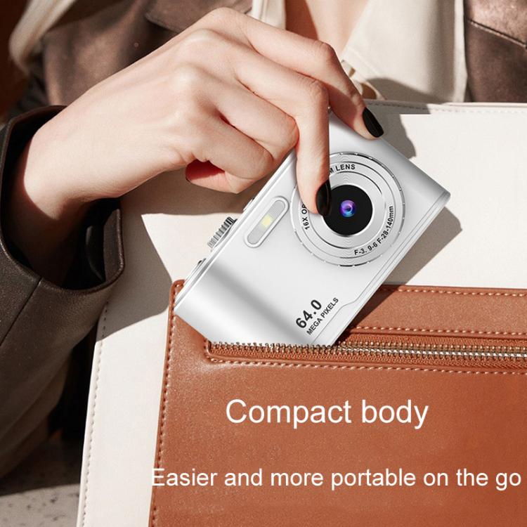 Q21 4K High Definition 16X Digital Zoom Camera 96 Megapixel Camera(White) - Video Cameras by buy2fix | Online Shopping UK | buy2fix