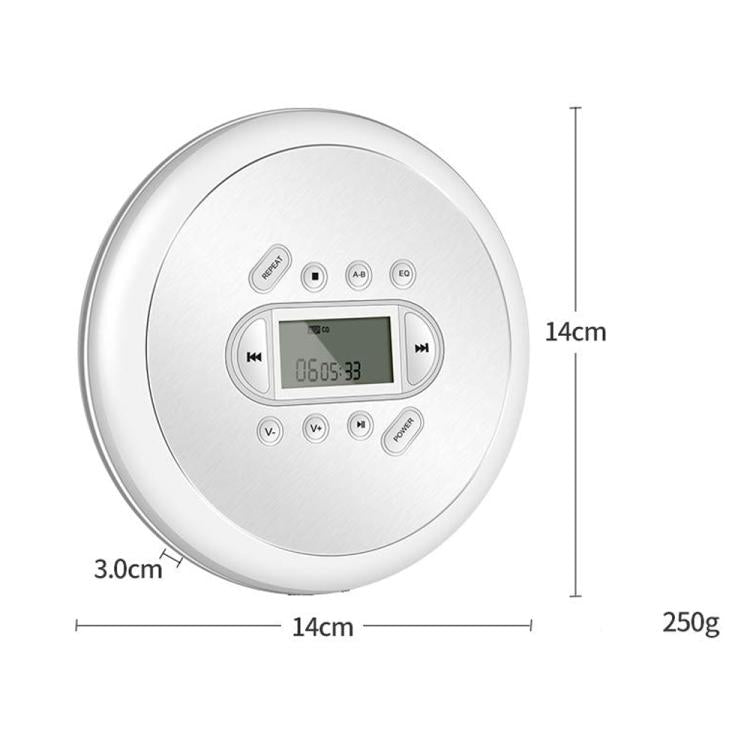 Kecag Mini Portable CD Player Walkman Study and Repeat Retro MP3 Music CD Player(KC-707) - DVD & LCD Player by Kecag | Online Shopping UK | buy2fix