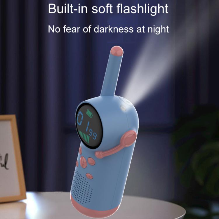 D22 1pair Children Handheld Wireless Walkie Talkie Parent-Child Outdoor Wireless Talking Toys(Blue Pink) - Children by buy2fix | Online Shopping UK | buy2fix