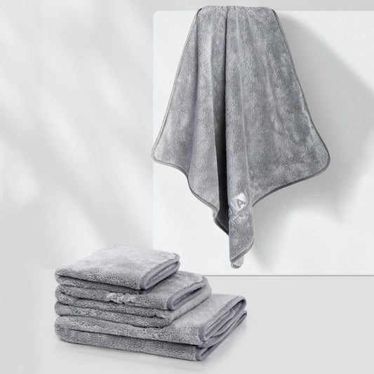 30 x 60cm SUITU ST-9009 Double-Sided Fleece Thickened Water Absorbent Quick Drying Car Wash Towel - Car washing supplies by SUITU | Online Shopping UK | buy2fix