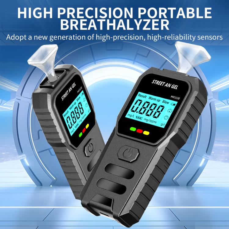 LCD Screen High-Precision Air-Blowing Dual-Purpose Alcohol Tester(503B) - Breath Alcohol Tester by buy2fix | Online Shopping UK | buy2fix