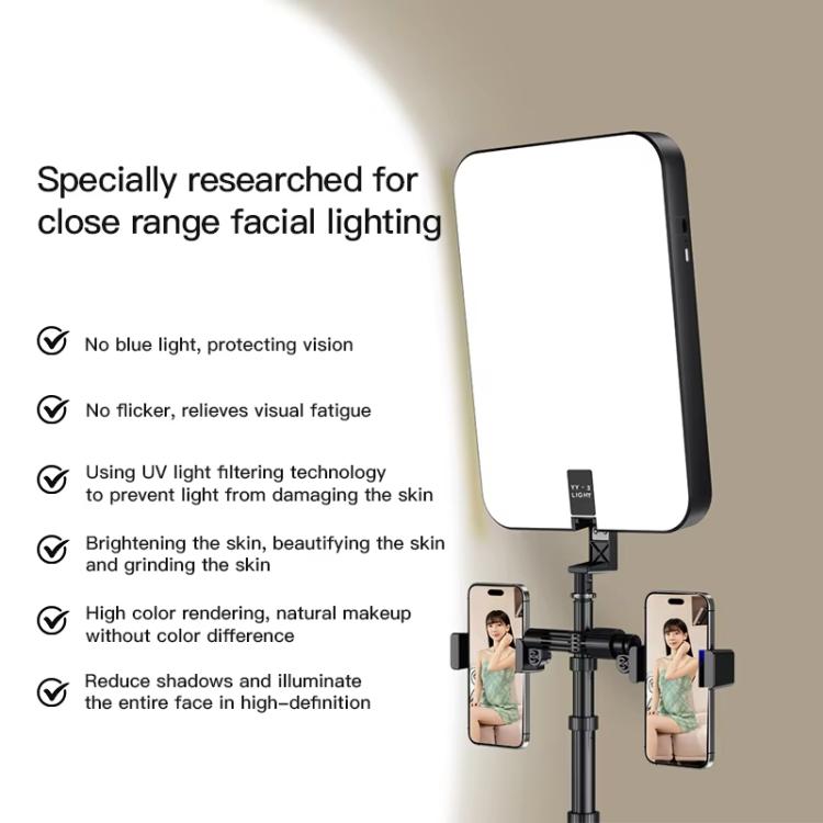 1.7m 14-Inch Suitcase Integrated Design Fill Light Foldable 3500-6000K Full-Screen Live Photography Video Light YY-3 - Selfie Light by buy2fix | Online Shopping UK | buy2fix