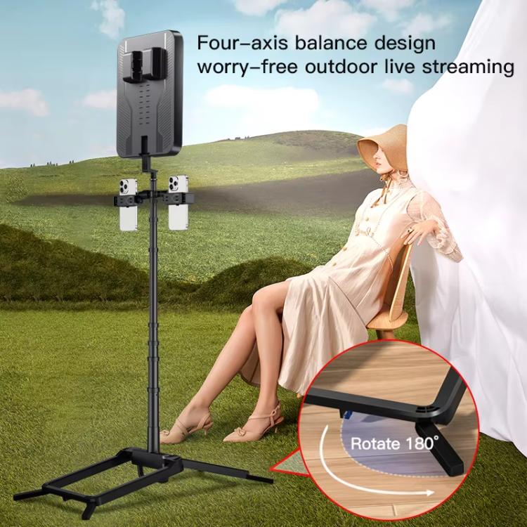 1.7m 14-Inch Suitcase Integrated Design Fill Light Foldable 3500-6000K Full-Screen Live Photography Video Light YY-3 - Selfie Light by buy2fix | Online Shopping UK | buy2fix