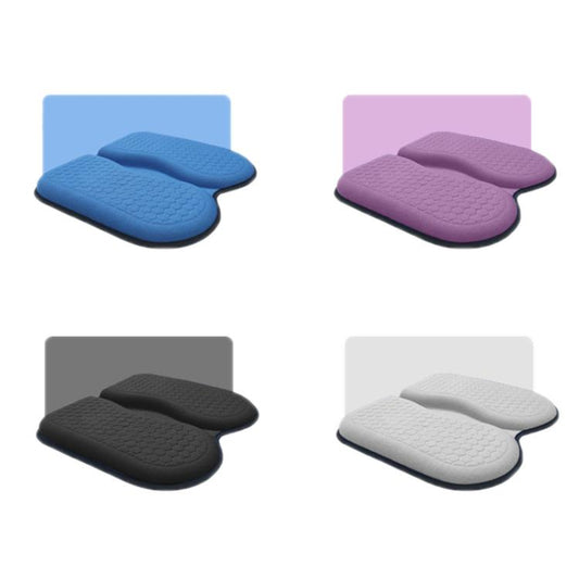 45x42x3.5cm Car Honeycomb Gel Seat Cushion Breathable Ice Silk Cushion(Blue) - Seat Accessories by buy2fix | Online Shopping UK | buy2fix