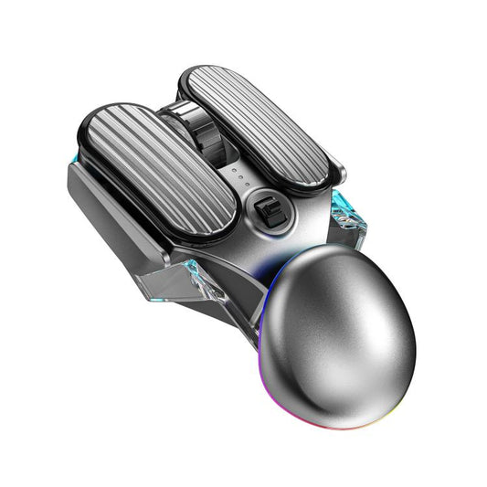 IMICE T800 Rechargeable Bluetooth Dual Mode Wireless Gaming Mice RGB Lighting Plating Mouse(Black) - Wireless Mice by iMICE | Online Shopping UK | buy2fix