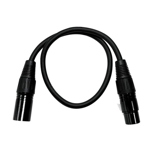 VEGGIEG Male to Female Microphone Stereo Microphone Cable Amplifier XLR Balanced Copper Cannon Audio Cable, Length: 10m(Black) - Microphone Audio Cable & Connector by VEGGIEG | Online Shopping UK | buy2fix