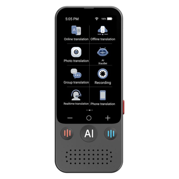 Z15W 3.1-inch Screen Multilanguage AI Translator Device 139 Online/17 Offline Languages, Real-Time Voice/Photo/Text Translation - by buy2fix | Online Shopping UK | buy2fix
