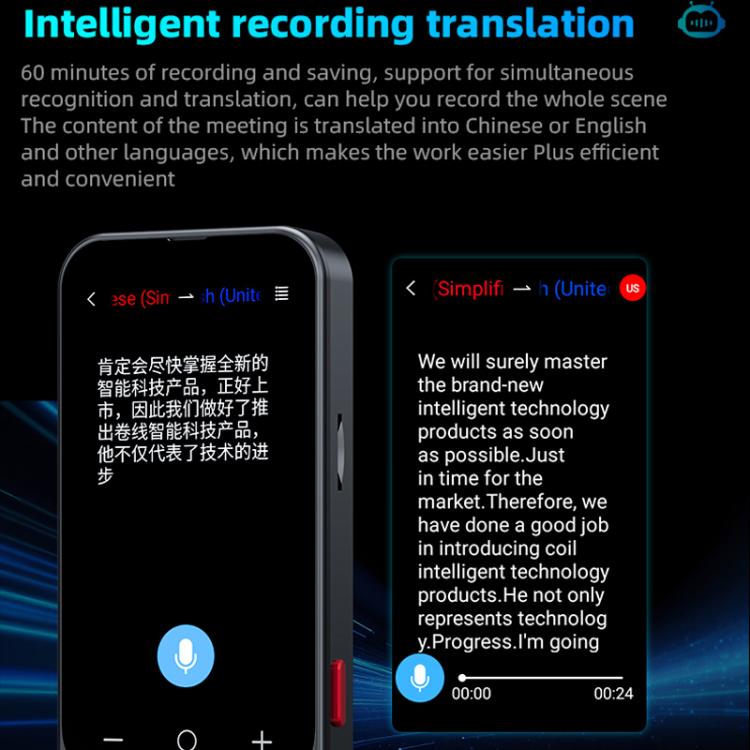 Z15W 3.1-inch Screen Multilanguage AI Translator Device 139 Online/17 Offline Languages, Real-Time Voice/Photo/Text Translation - by buy2fix | Online Shopping UK | buy2fix